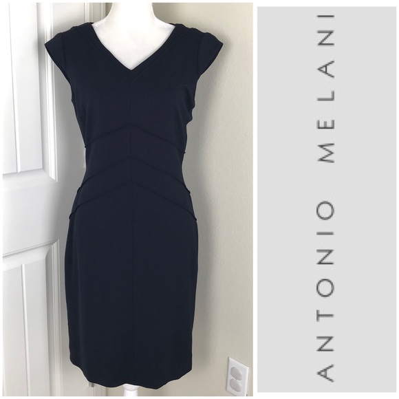 antonio melani navy dress Off 60% - www 